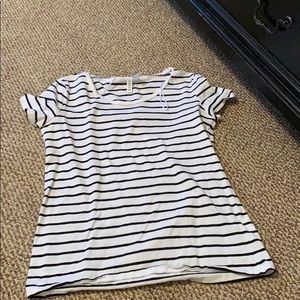 Black & white striped shirt